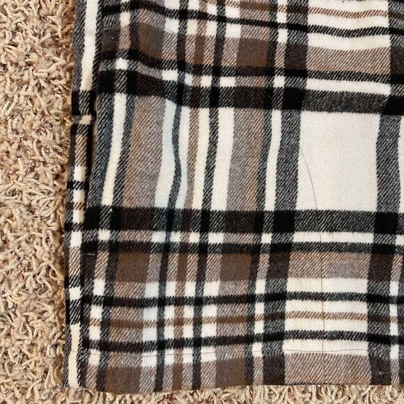 HFX Women’s Relaxed Fit Oversized Long Sleeve Shirt Jacket Brown, Size S (New) - Picture 11 of 14